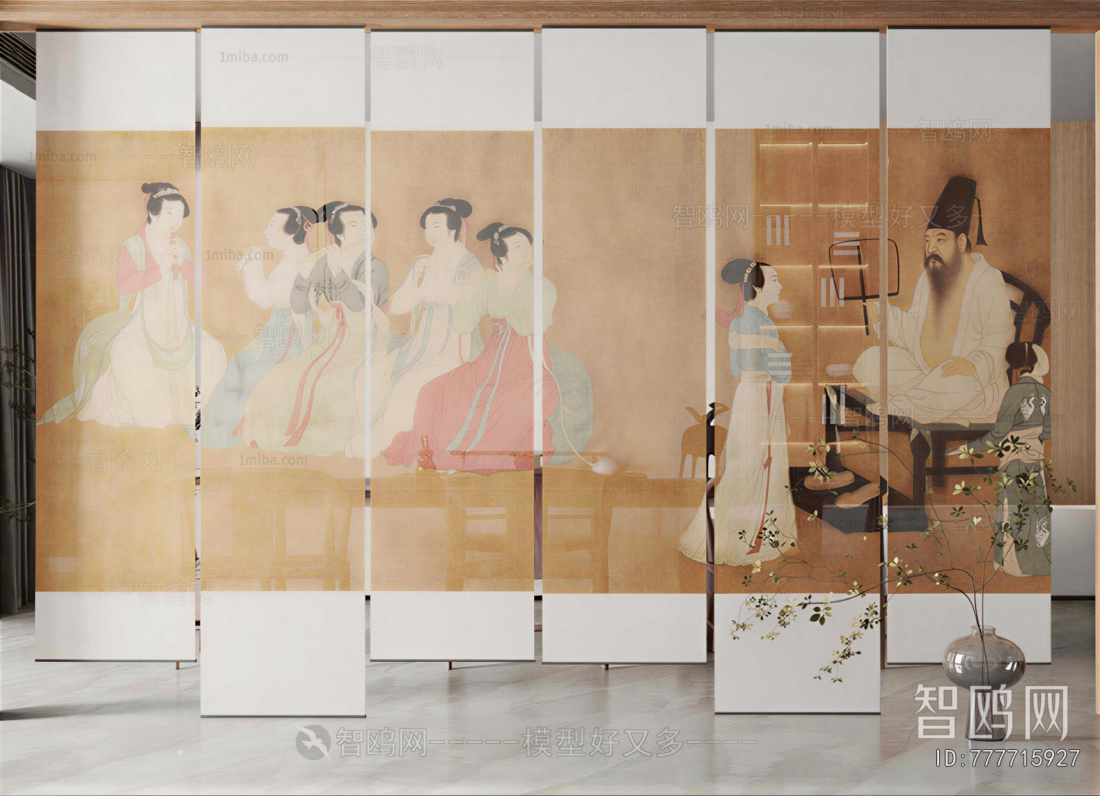 New Chinese Style Door Curtain