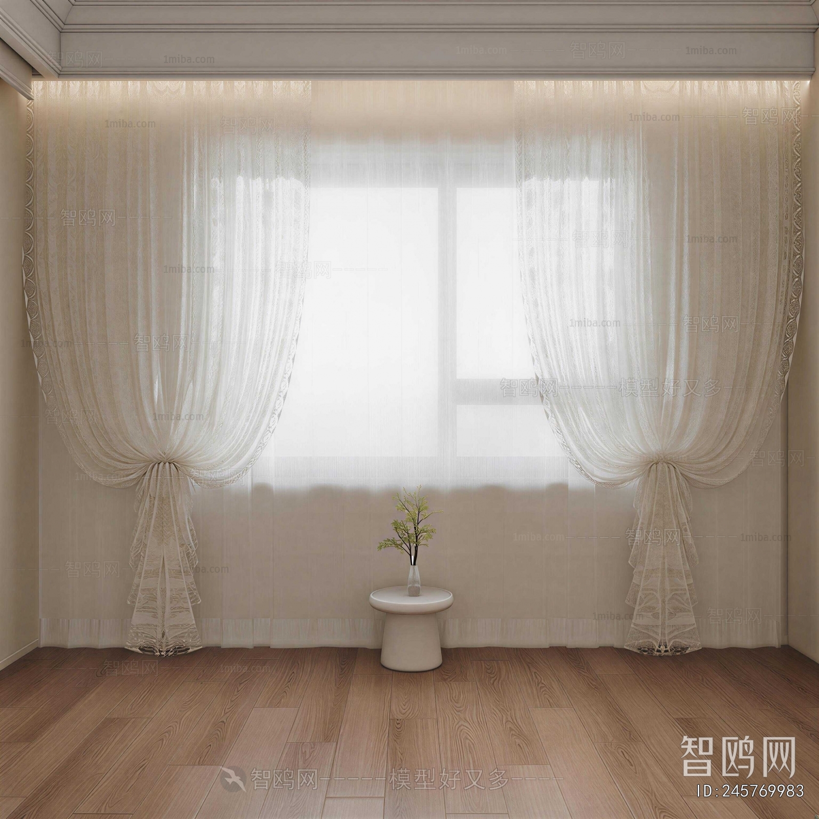 French Style The Curtain