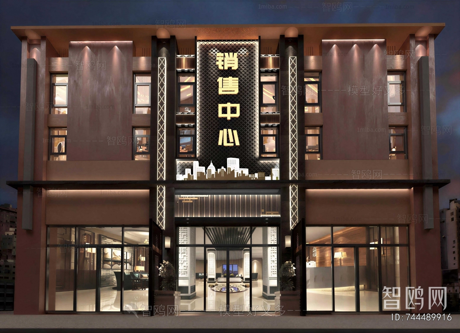 New Chinese Style Facade Element
