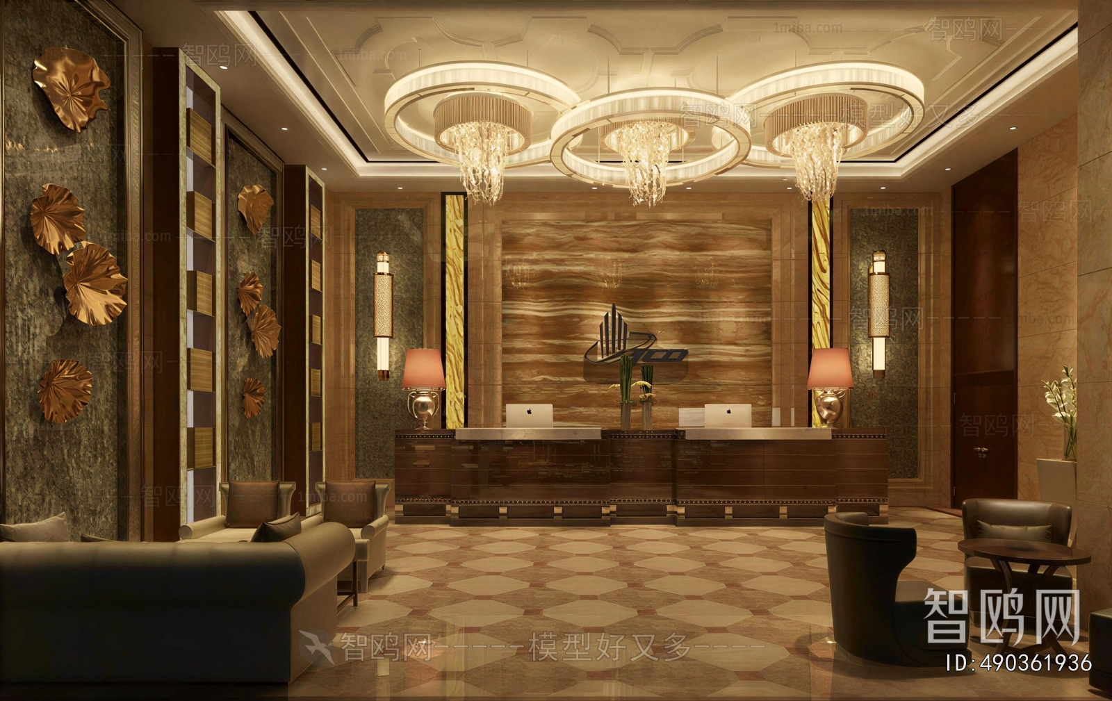 New Classical Style Lobby Hall