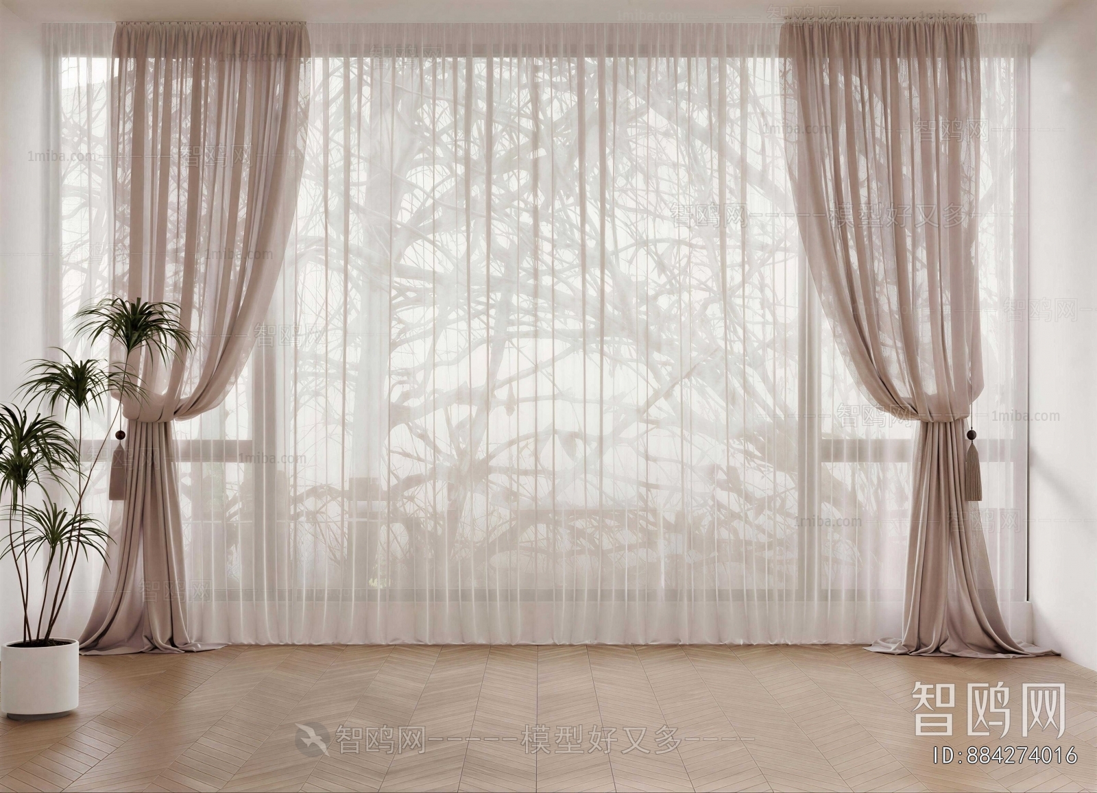 Modern The Curtain