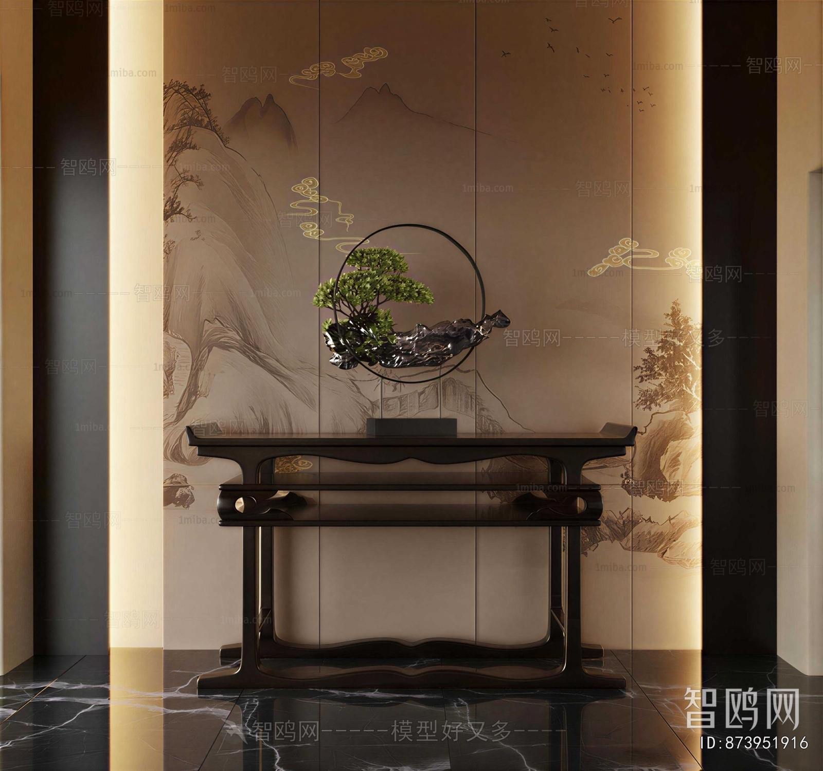 New Chinese Style Console