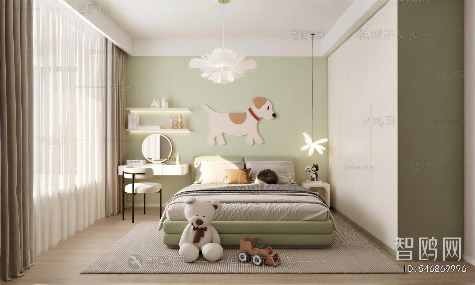 Modern Girl's Room Daughter's Room