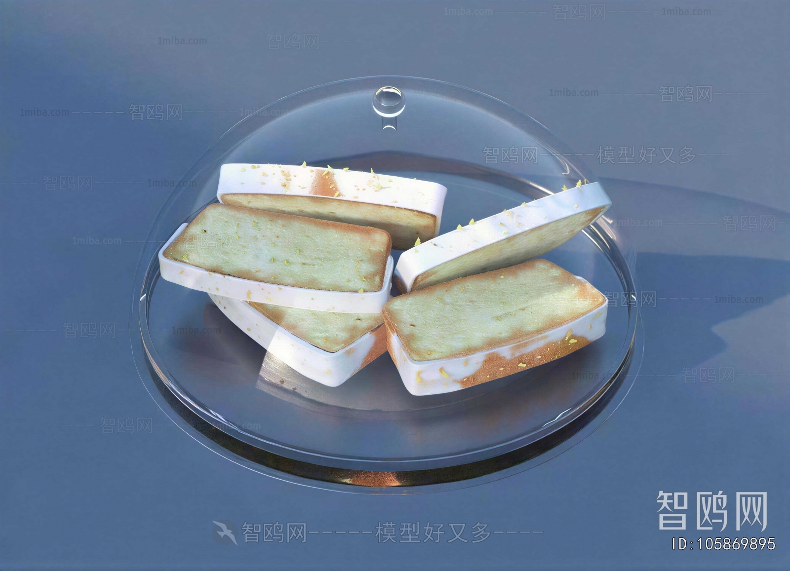 Modern Bread Cake