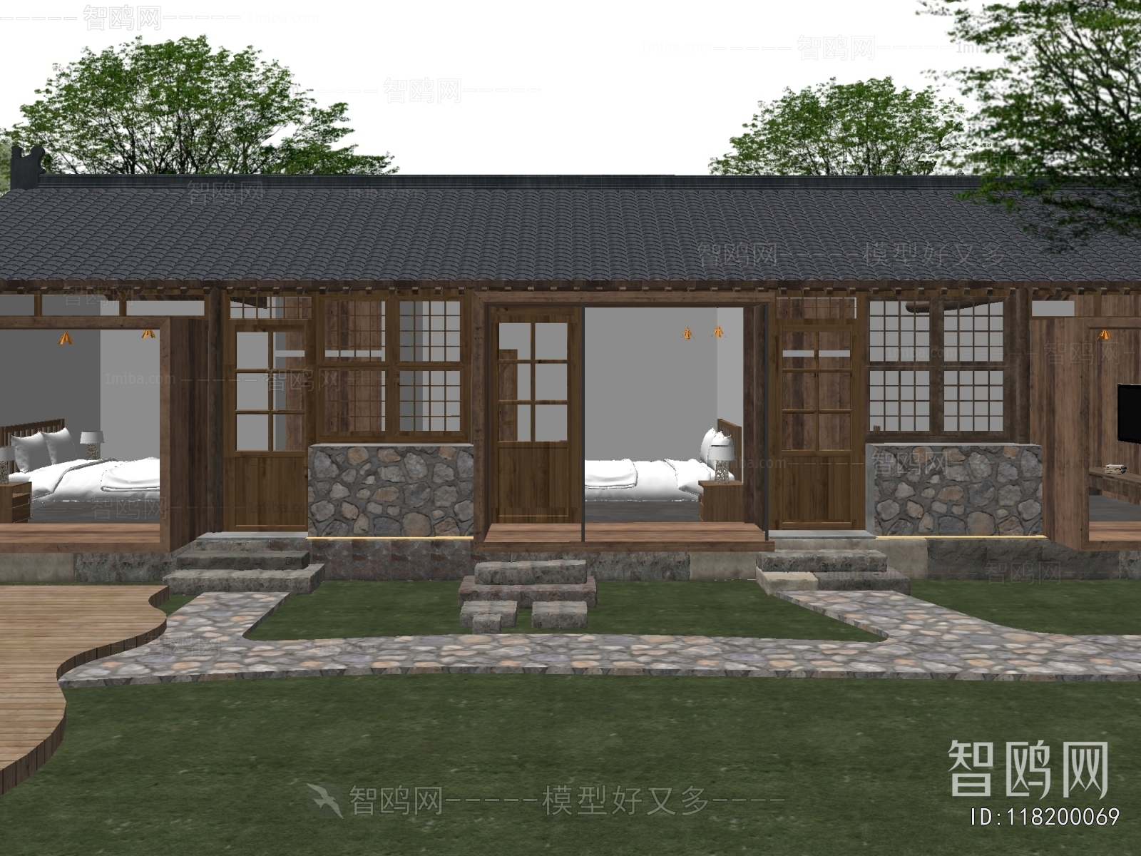 New Chinese Style Residential Building