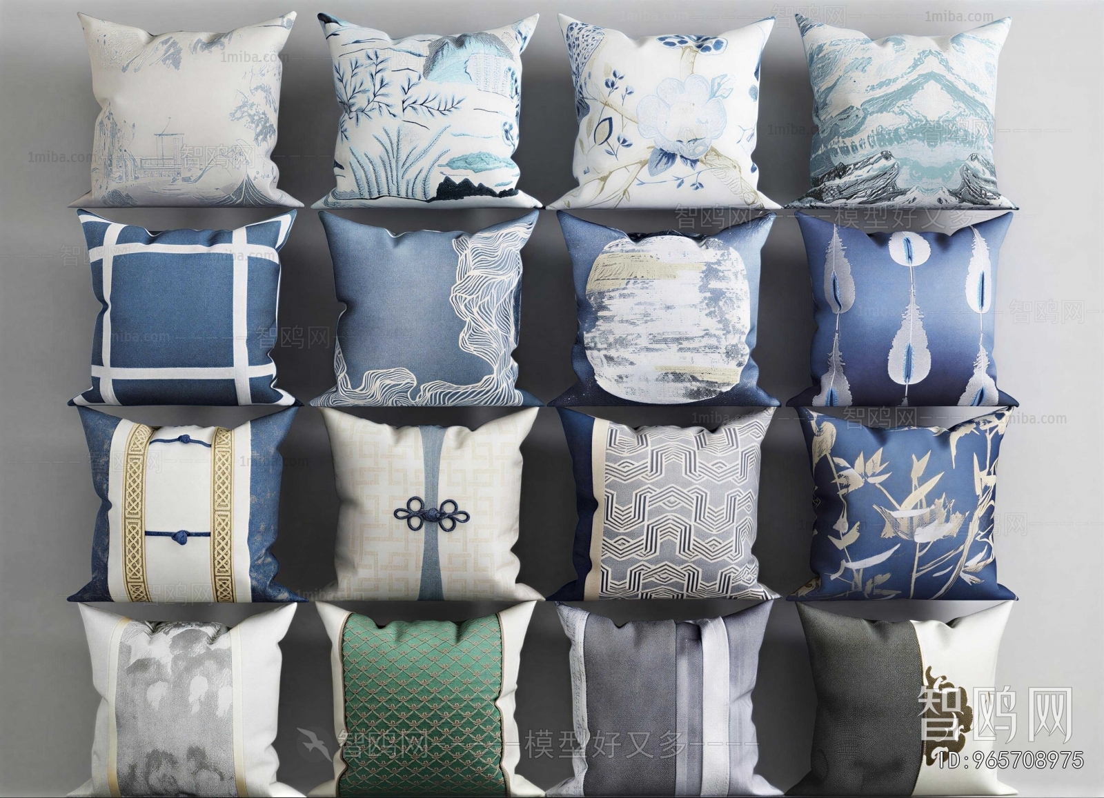 New Chinese Style Pillow
