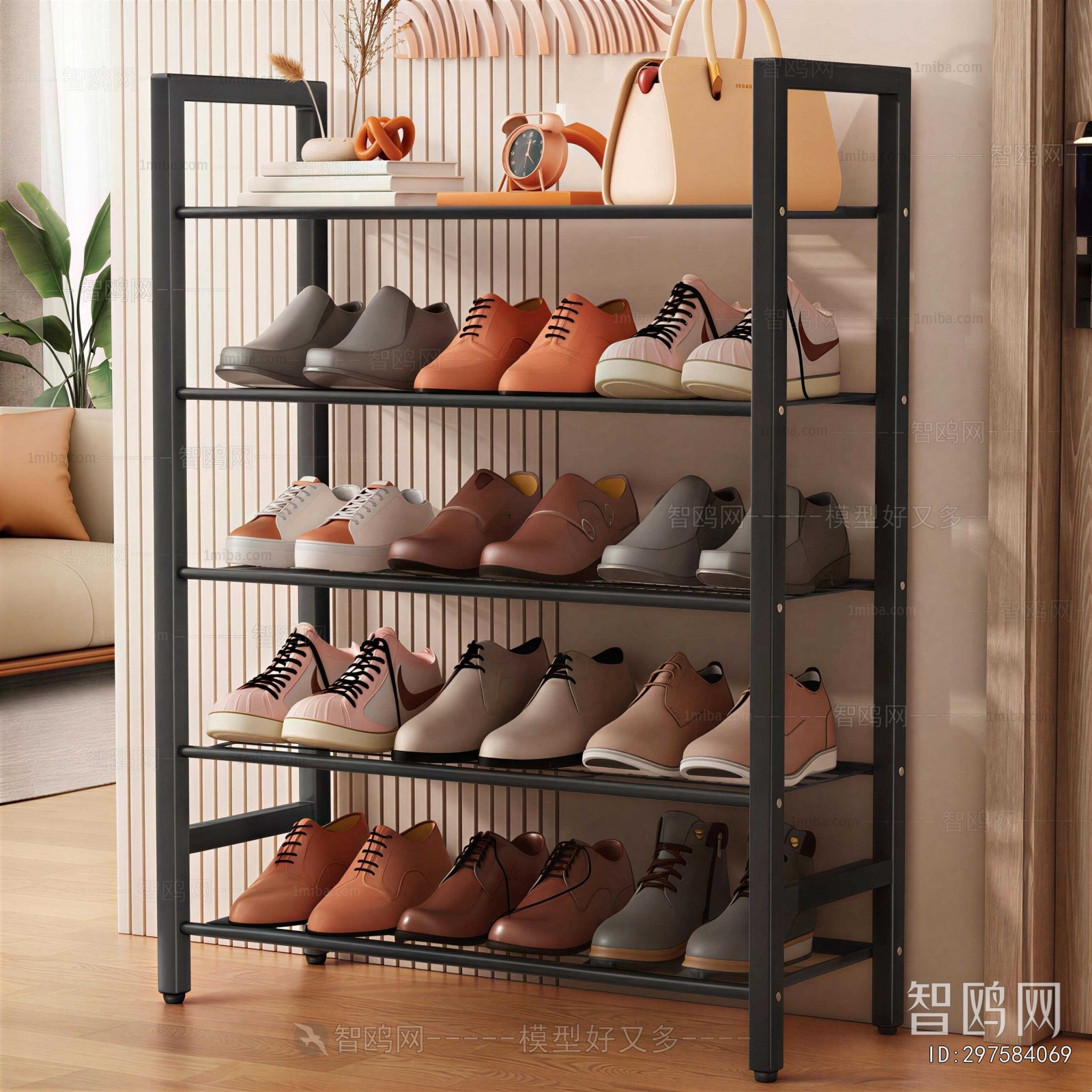 Modern Shoe Cabinet