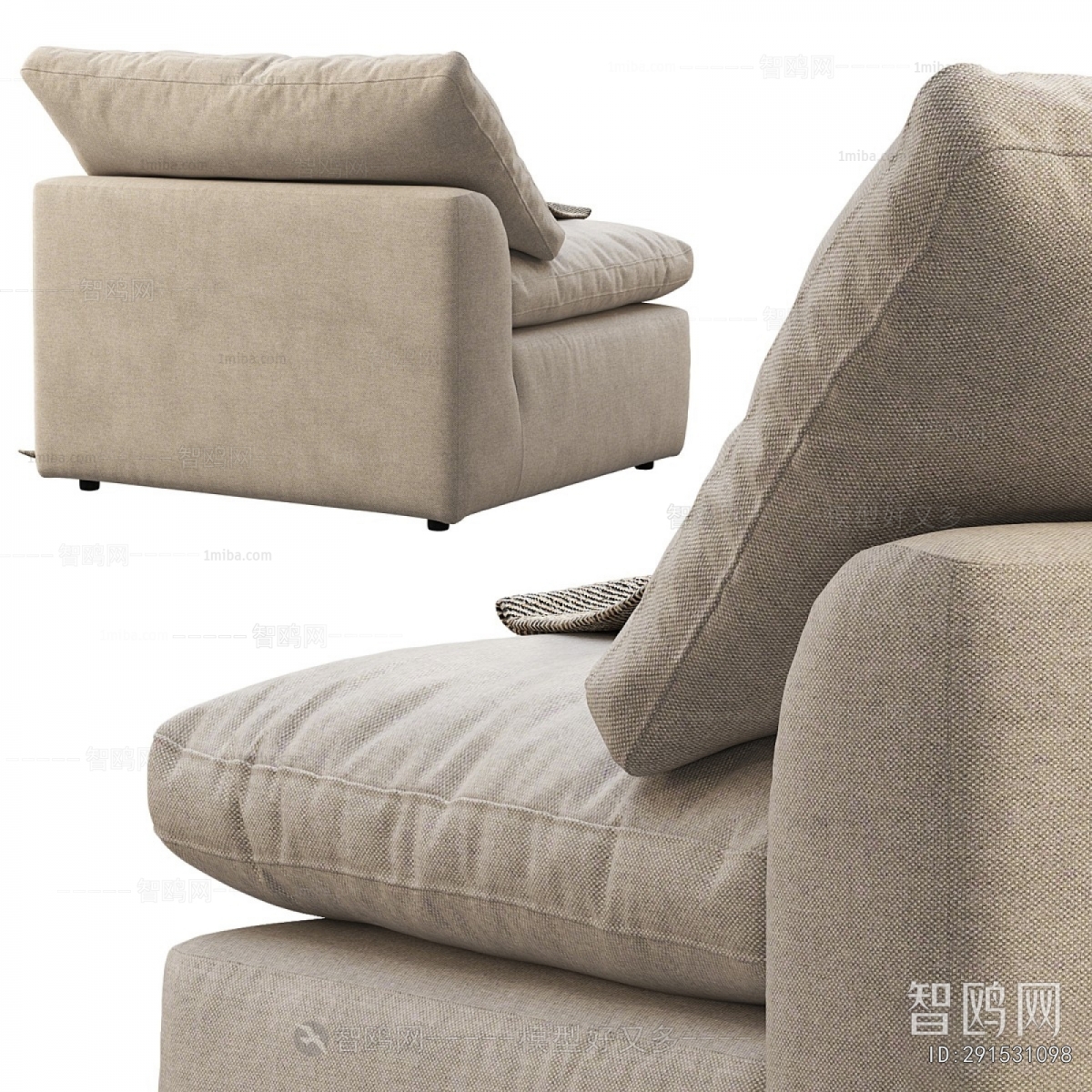 Modern Single Sofa