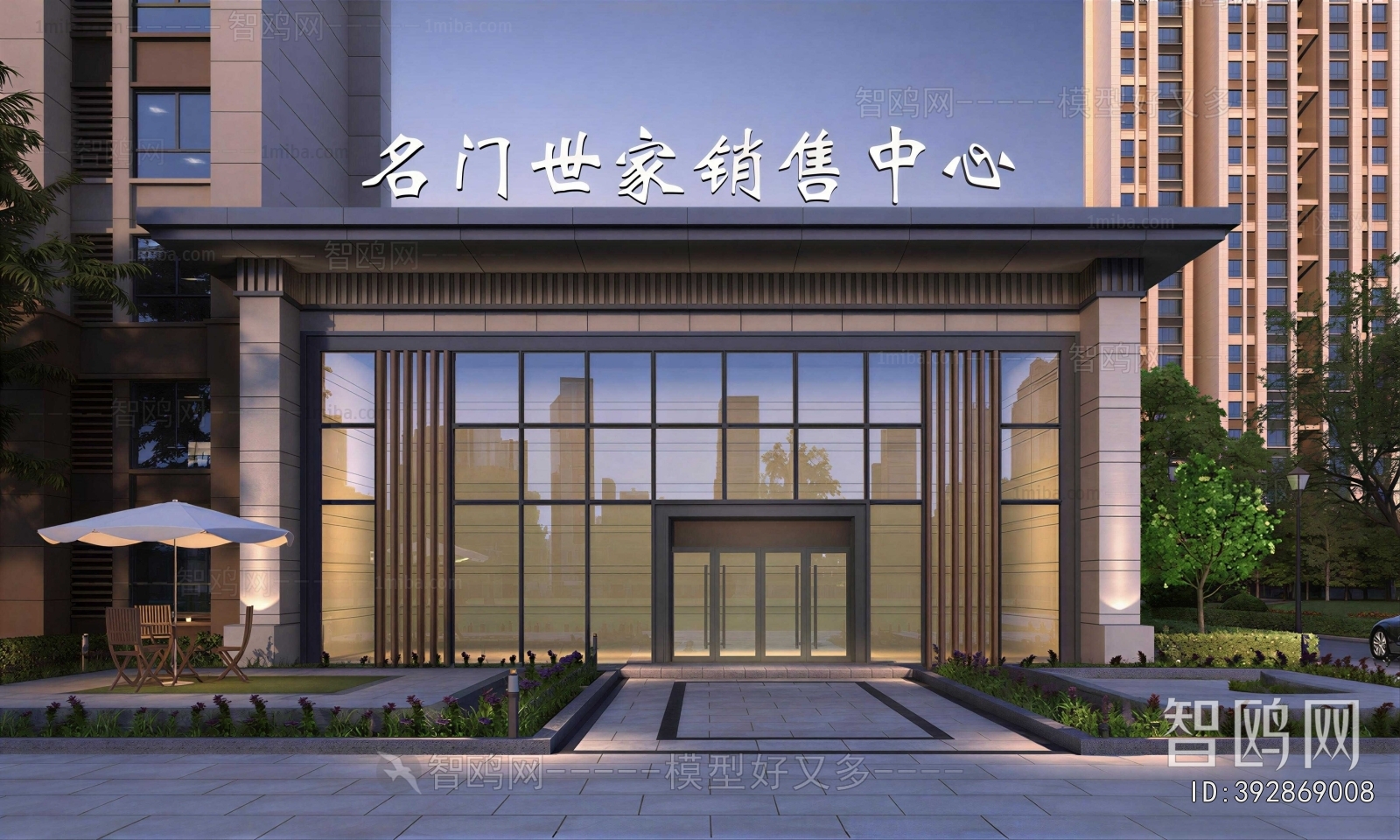 New Chinese Style Facade Element