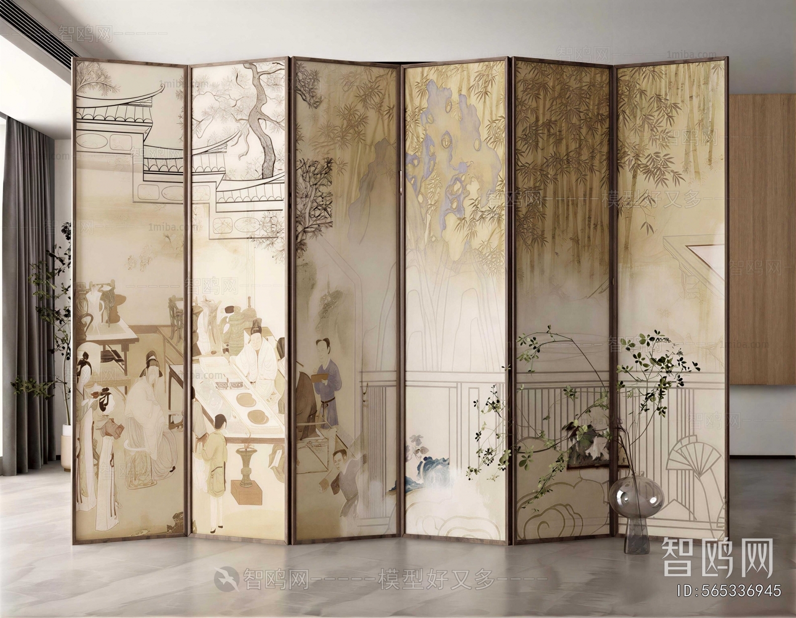 New Chinese Style Partition