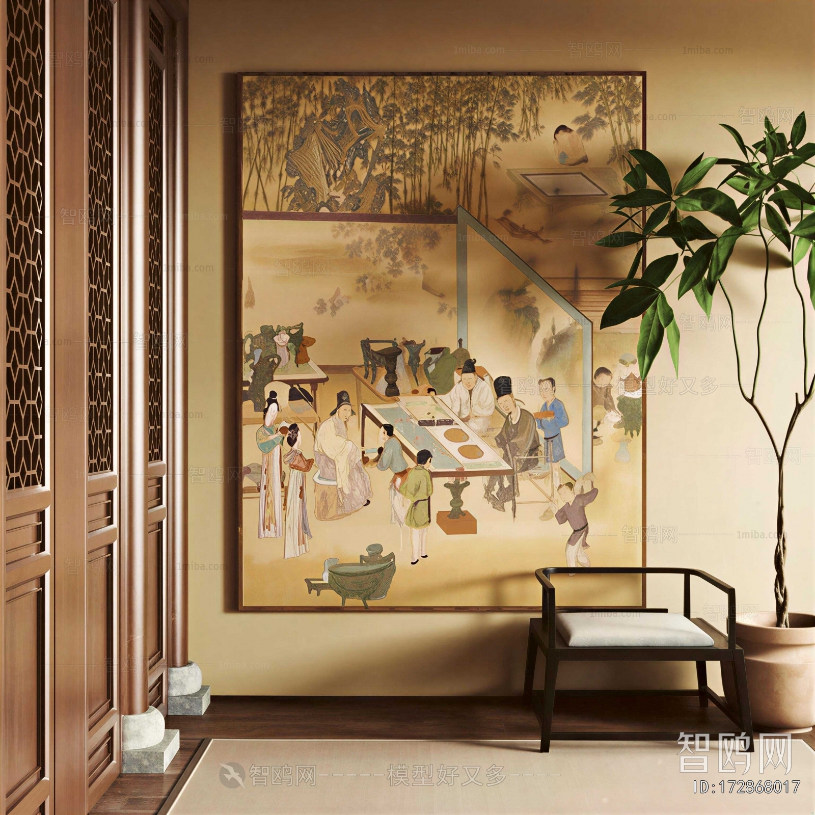 New Chinese Style Painting
