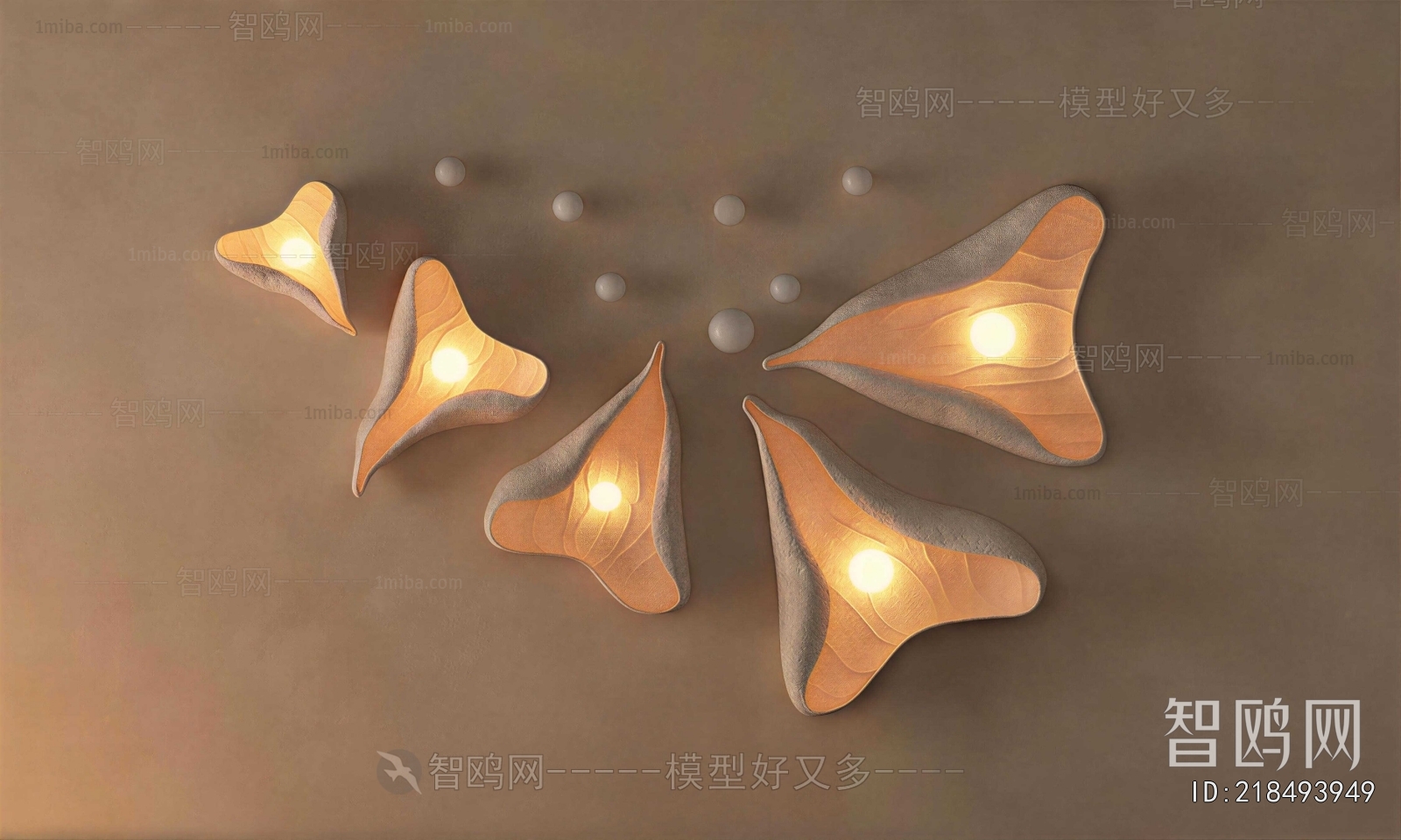Wabi-sabi Style Wall Lamp