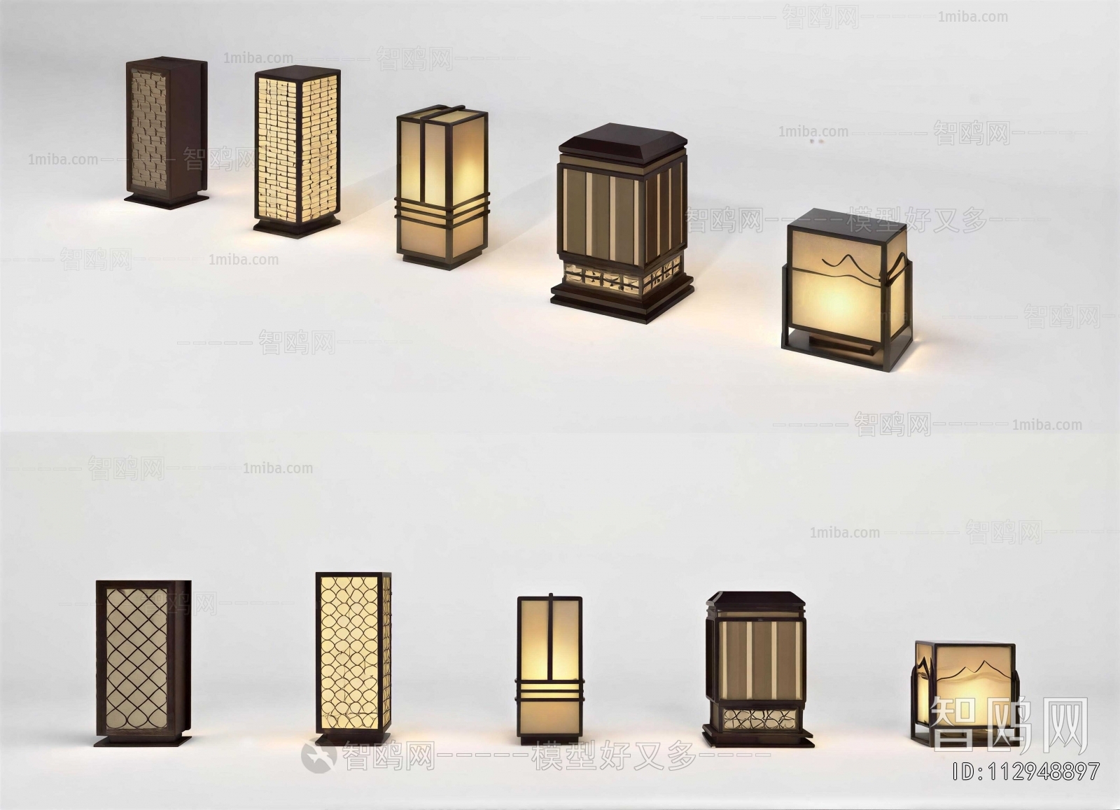 New Chinese Style Outdoor Light