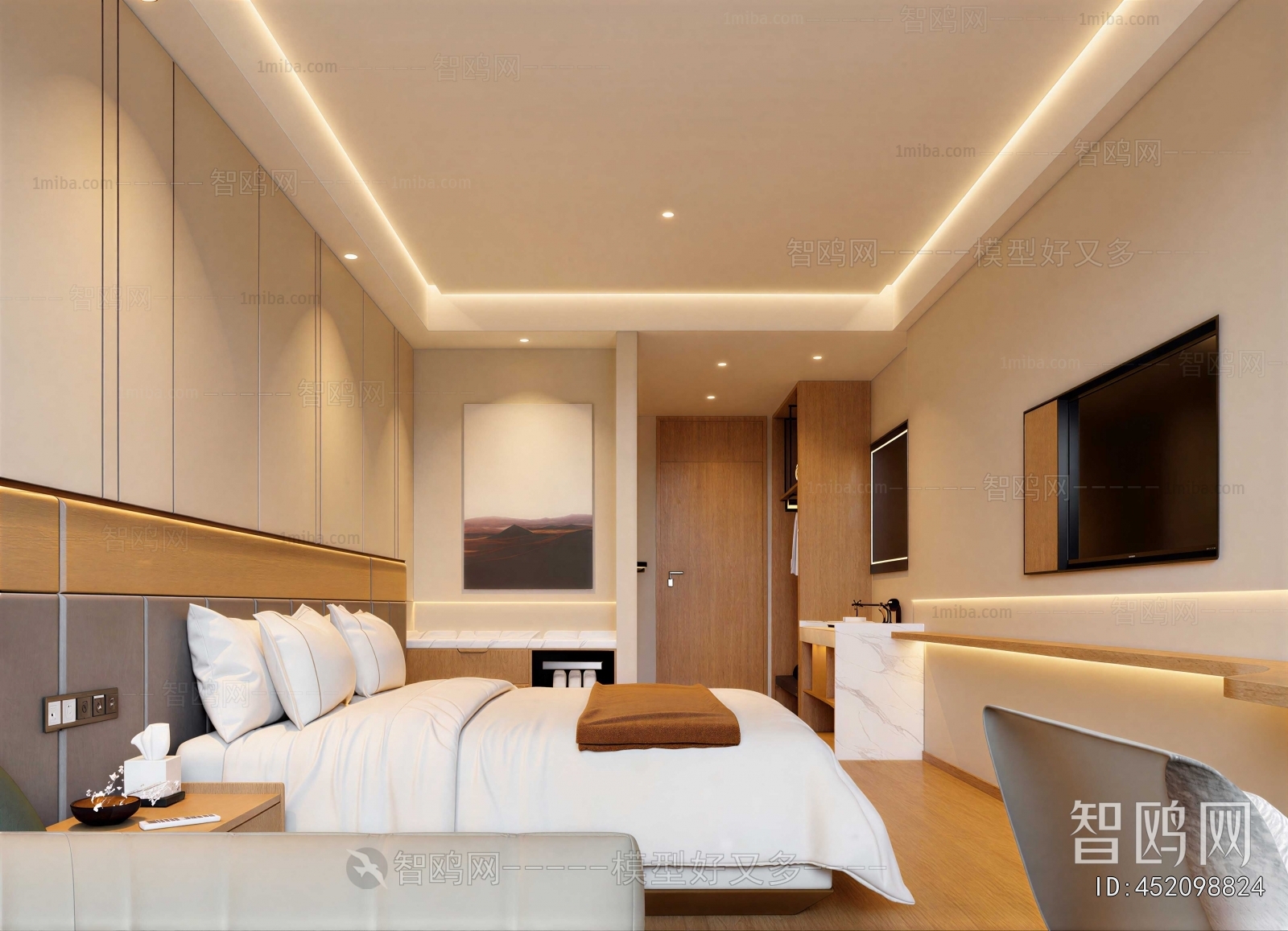 Modern Guest Room