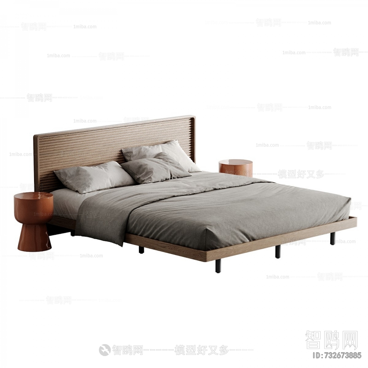 Modern Double Bed