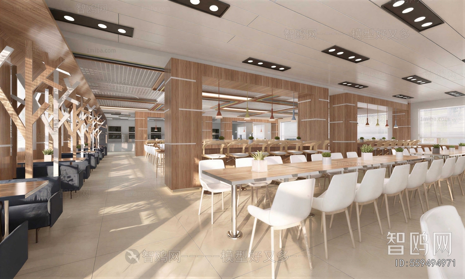 Modern Office Canteen