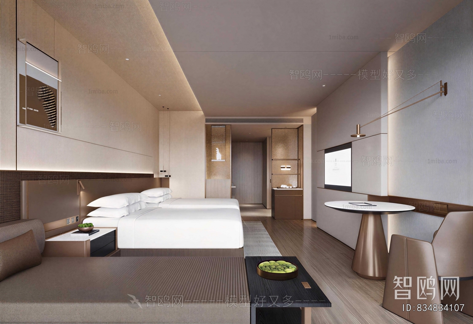 Modern Guest Room