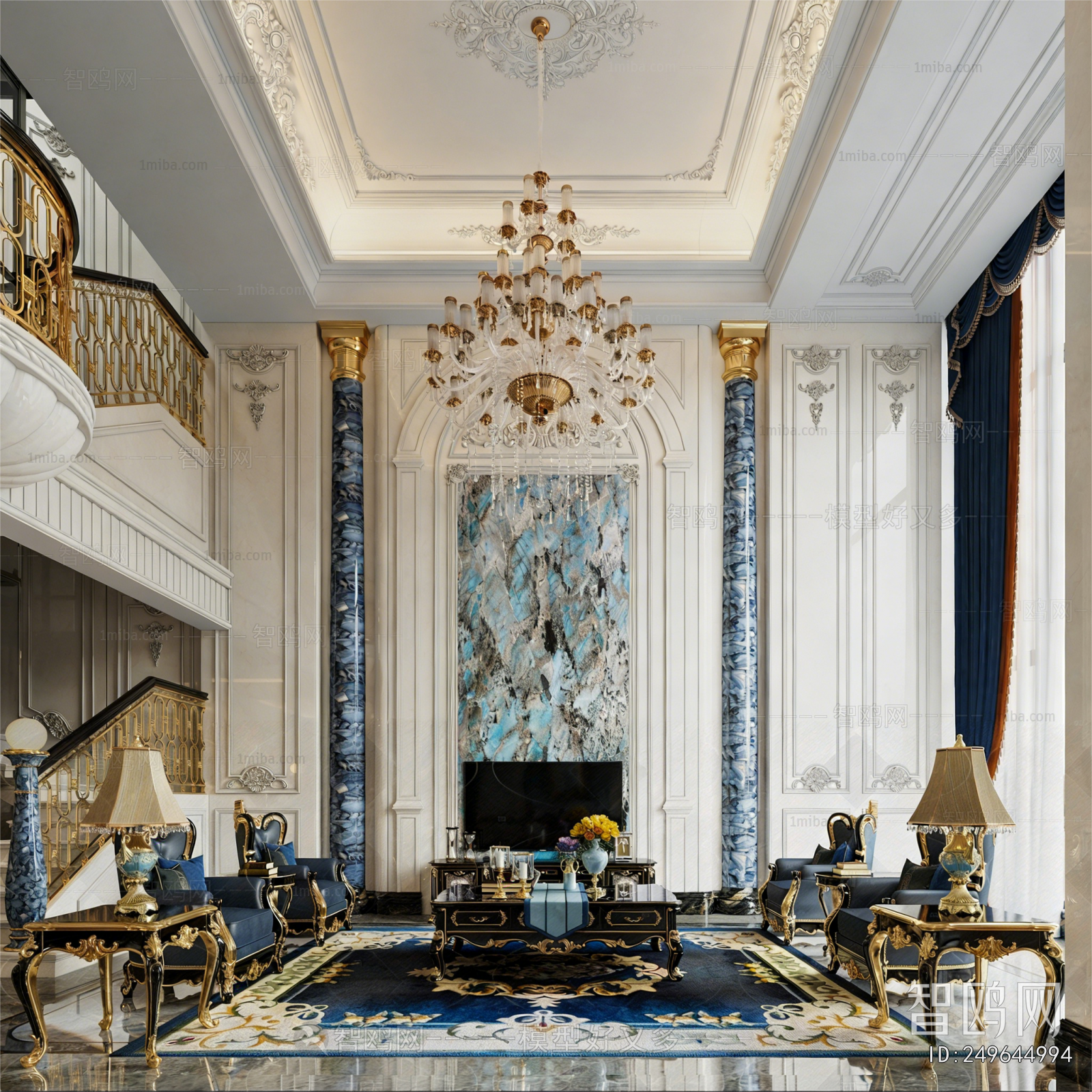 French Style A Living Room