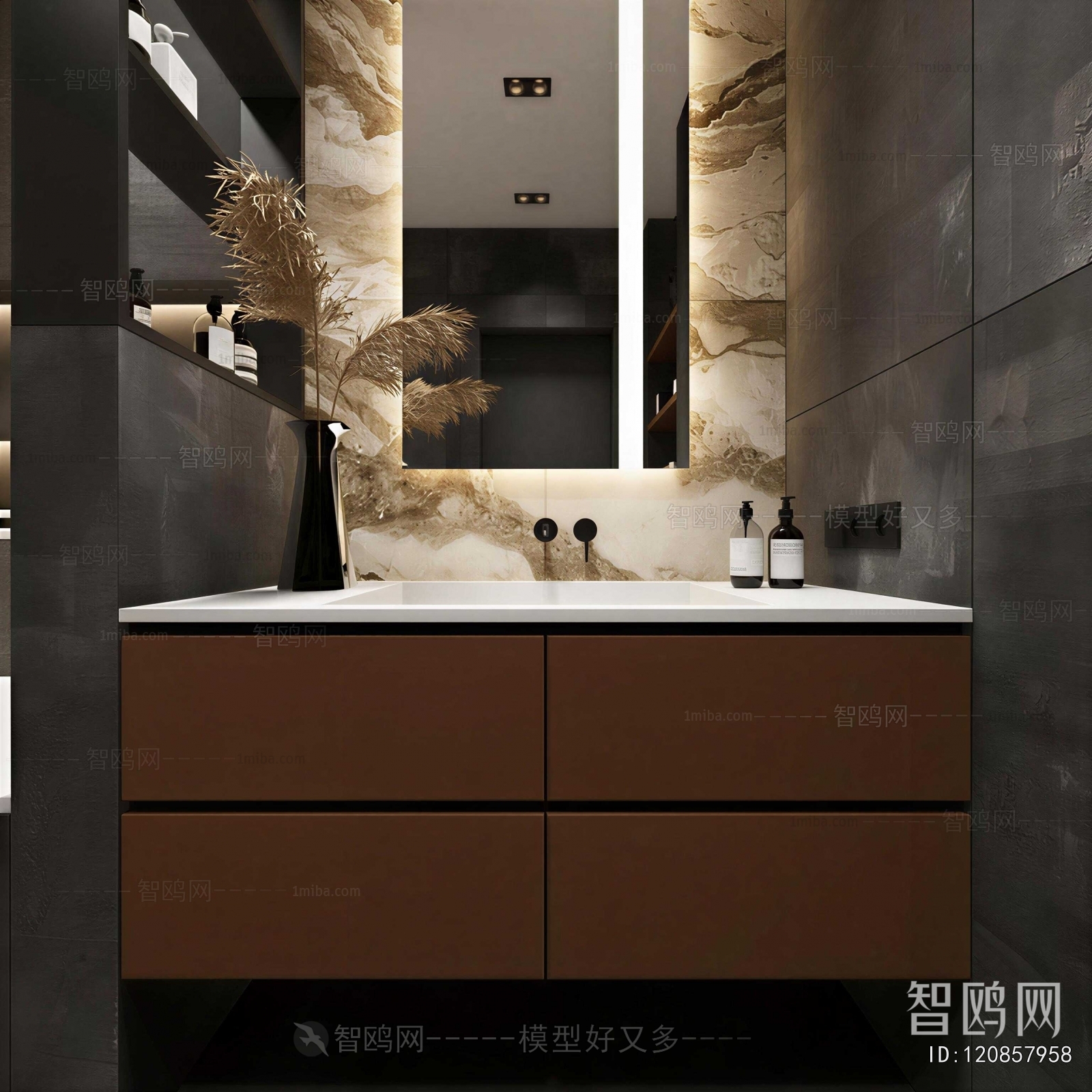 Modern Bathroom Cabinet