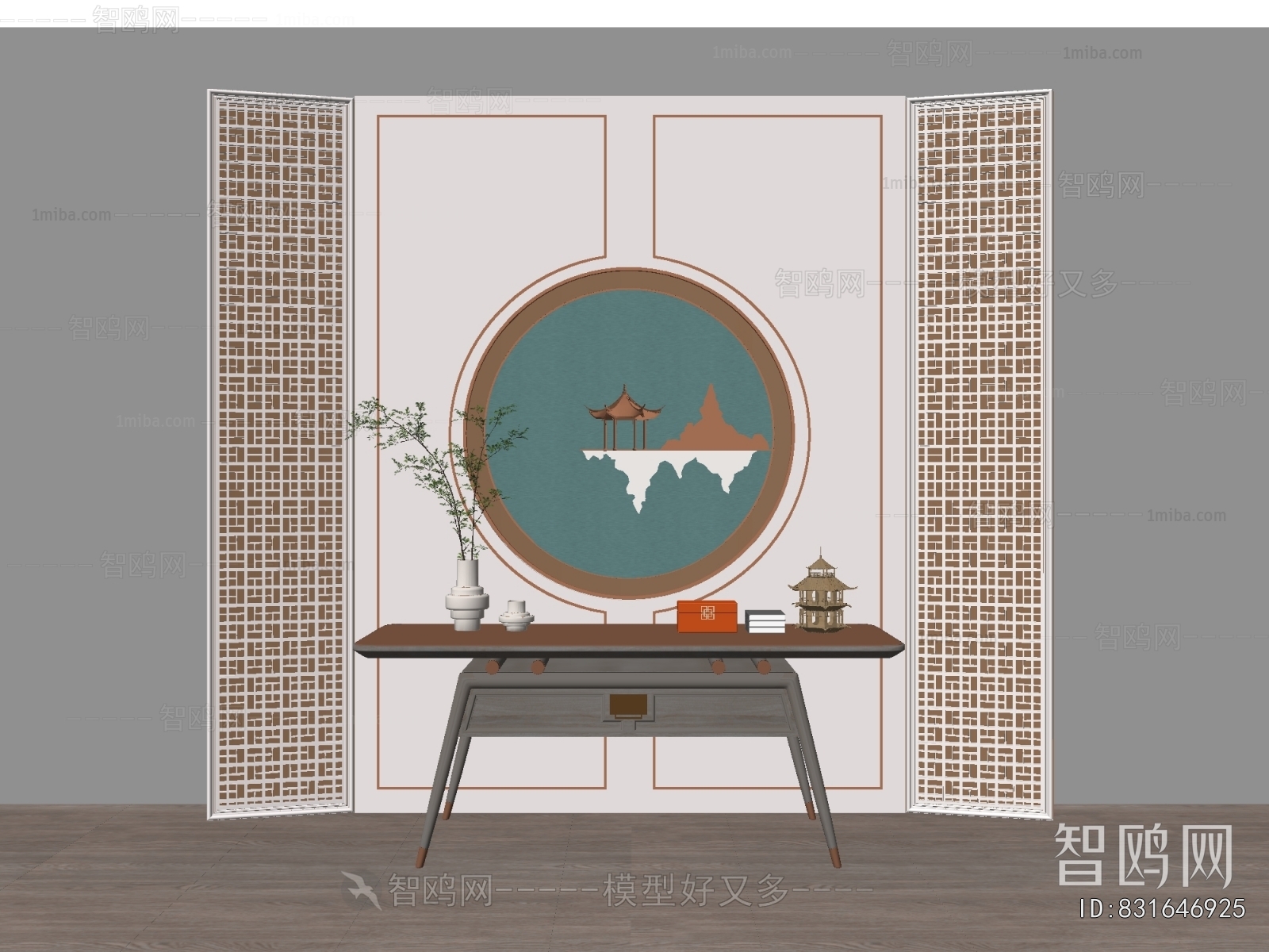 New Chinese Style Console