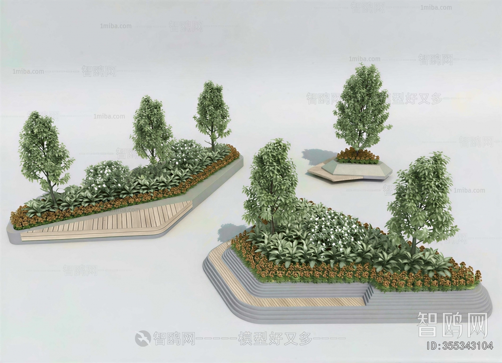 Modern Flower Bed, Flower Bowl, Flower Box