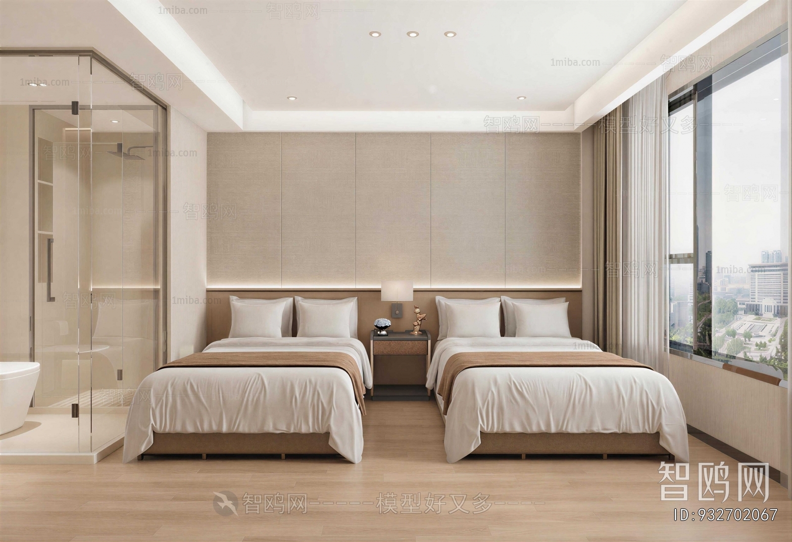 Modern Guest Room