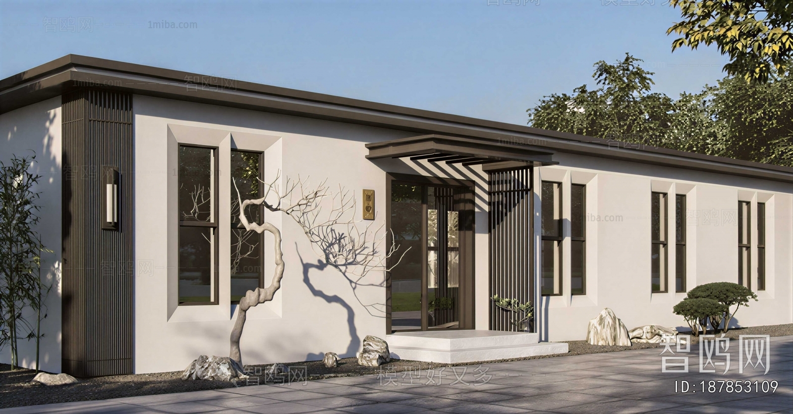 New Chinese Style Facade Element