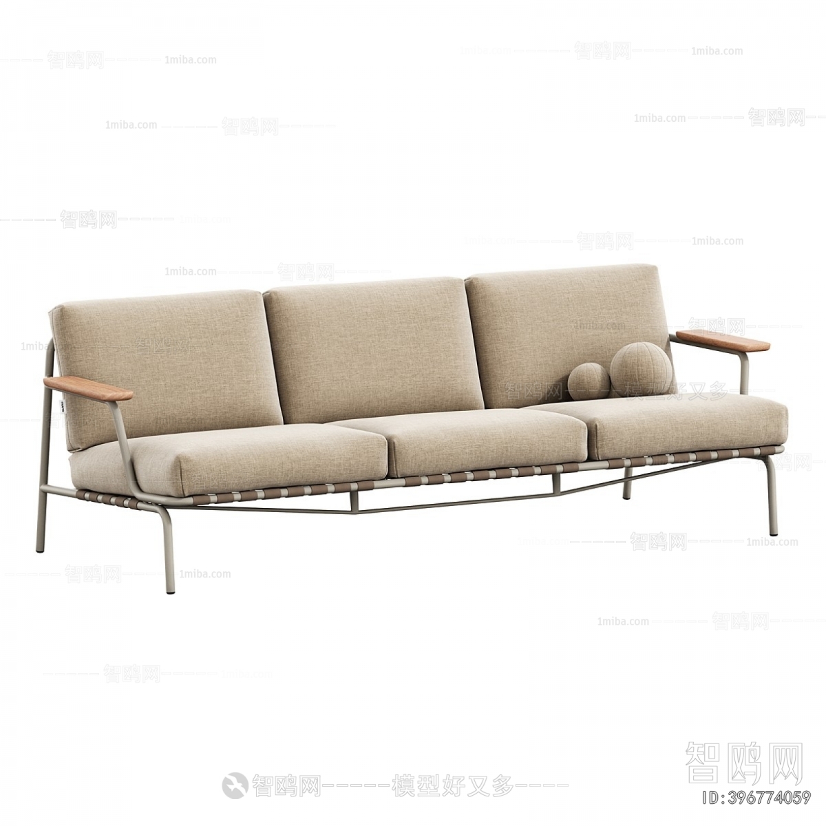 Modern Three-seat Sofa