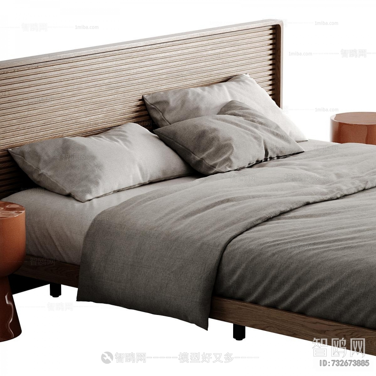 Modern Double Bed