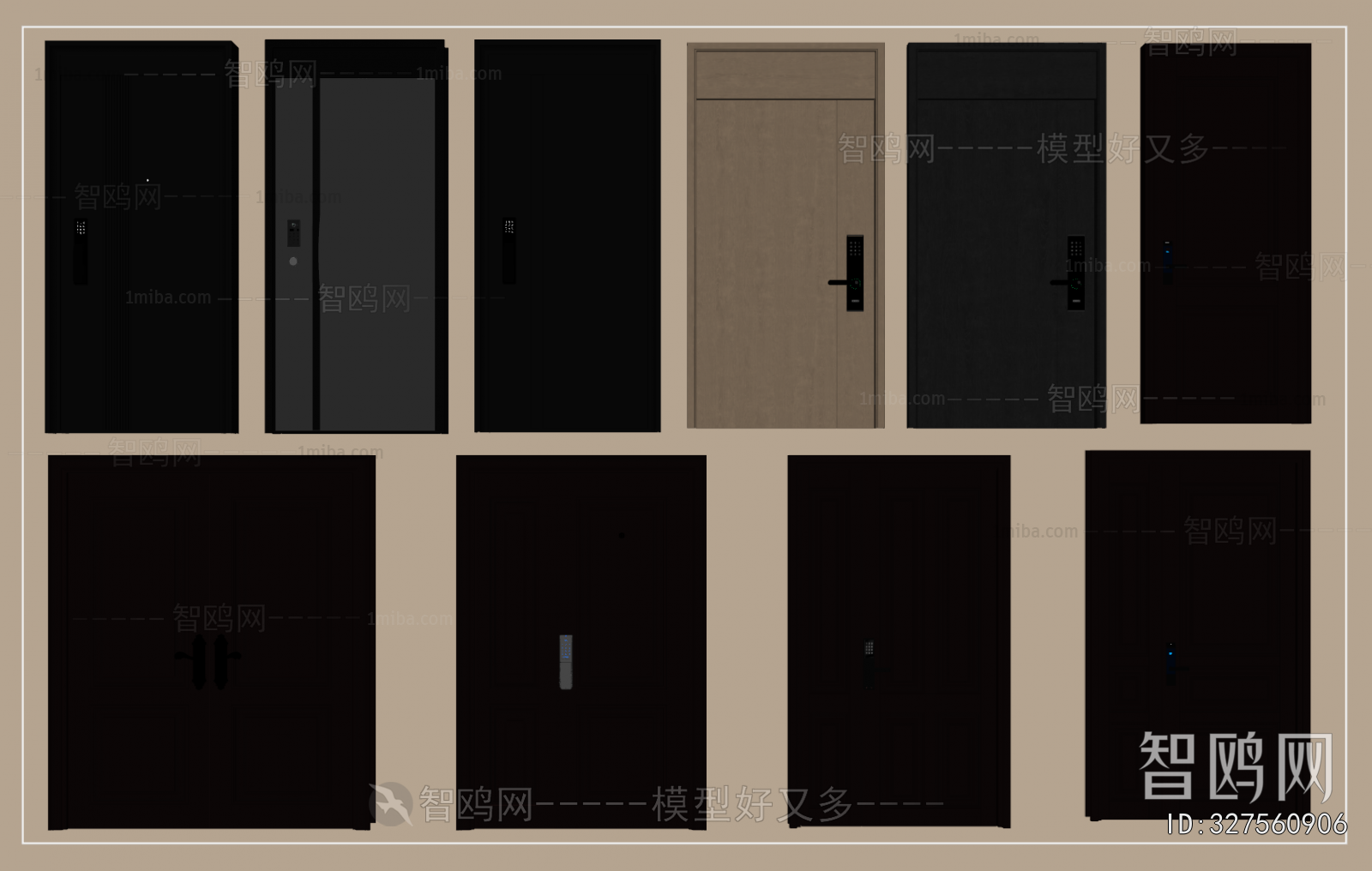 Modern Entrance Door