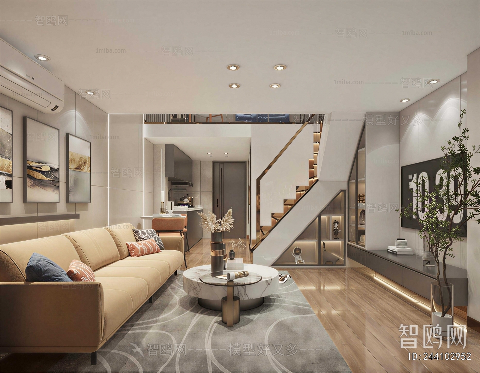 Modern A Living Room