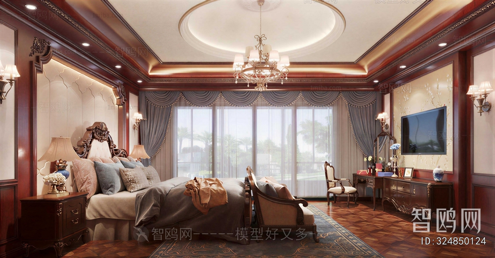 American Style Bedroom