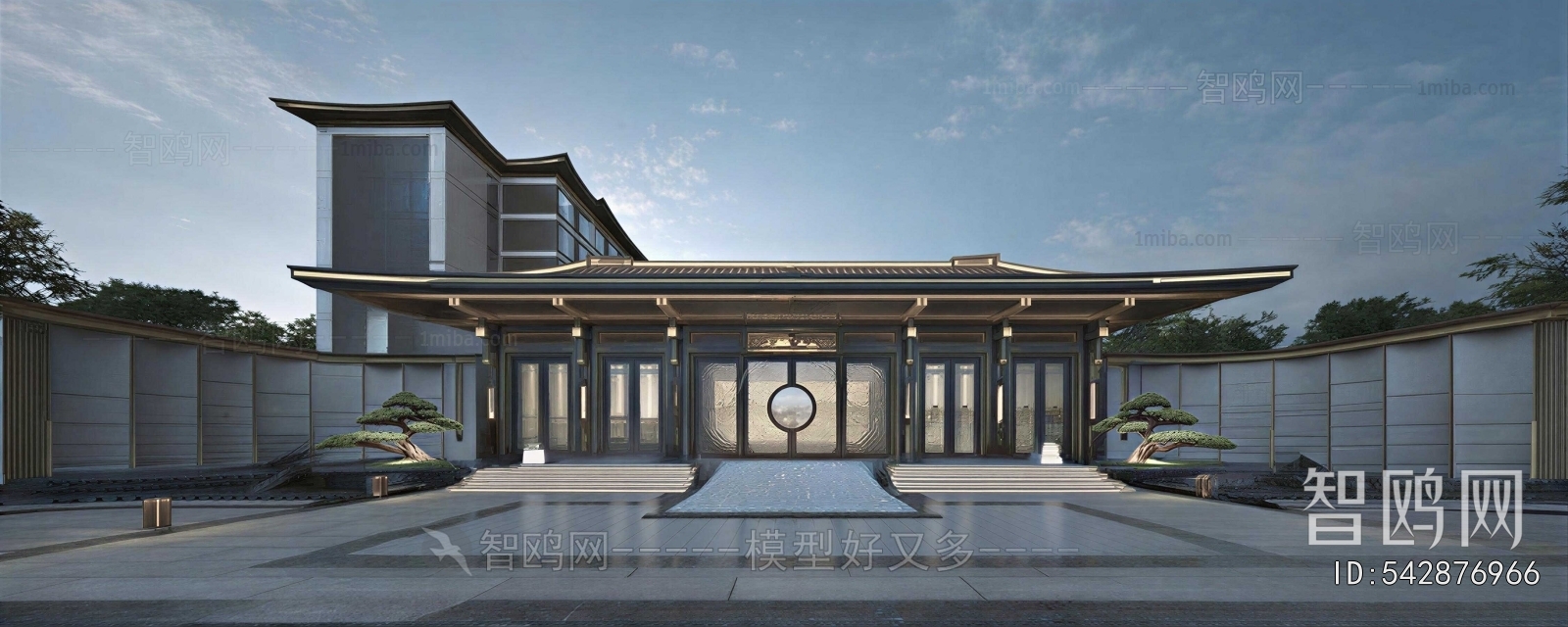 New Chinese Style Facade Element