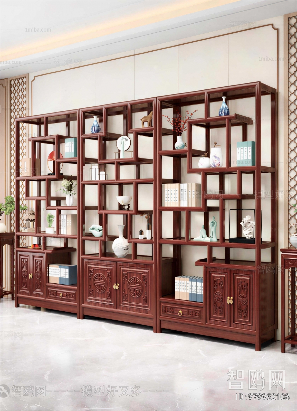 New Chinese Style Antique Rack
