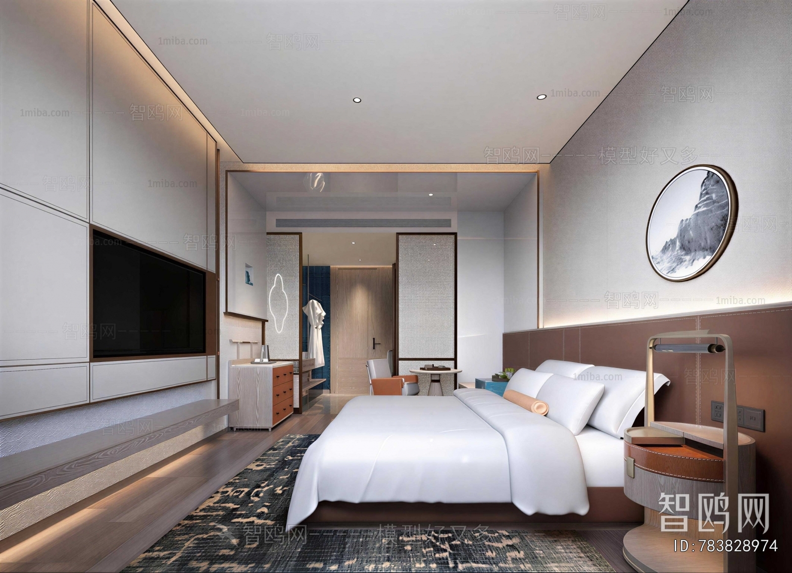 New Chinese Style Guest Room