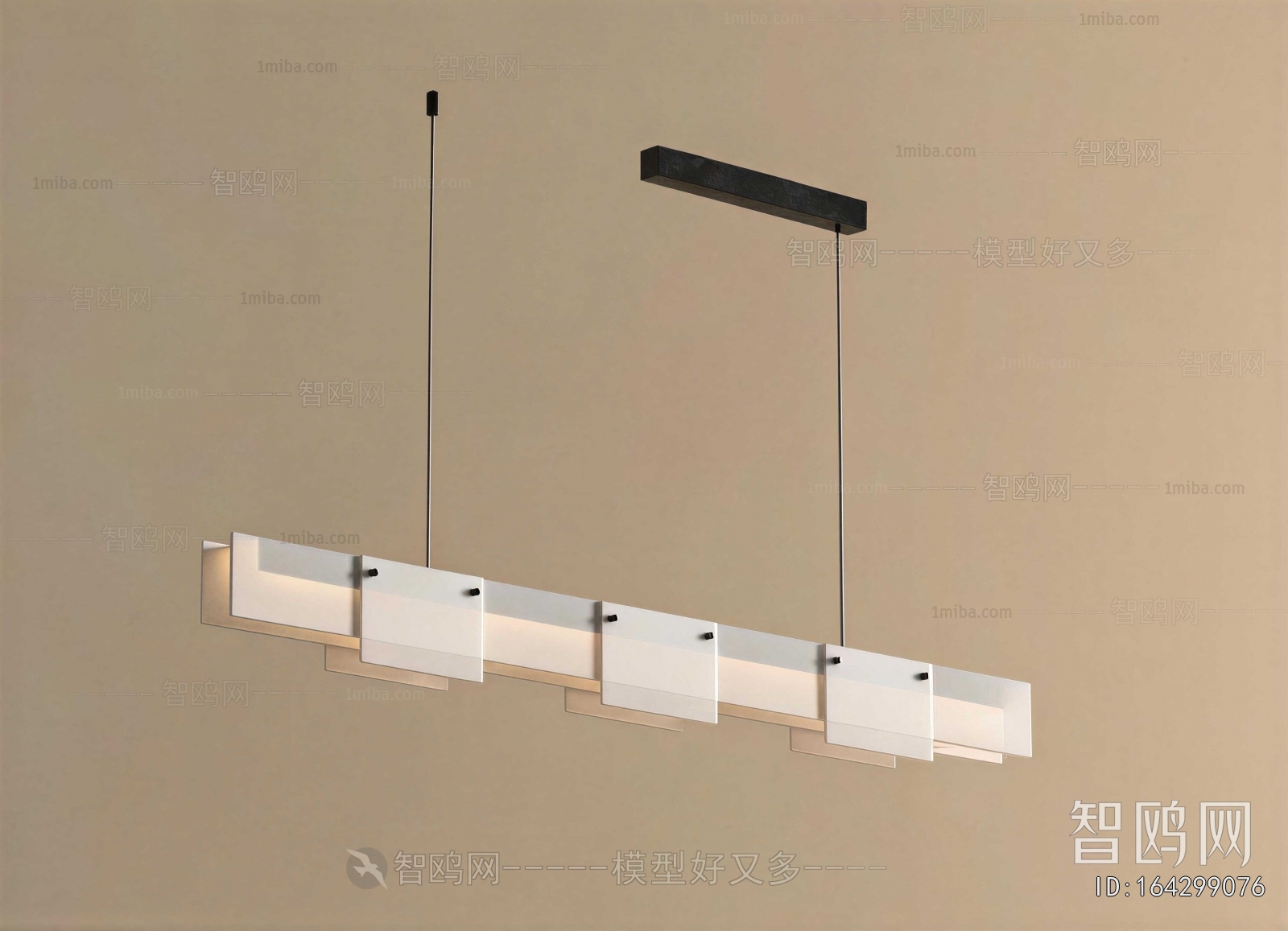 Modern Long Chandelier