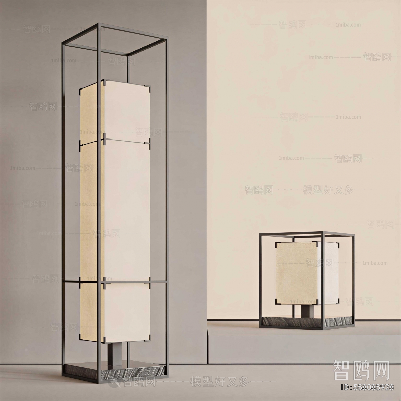 New Chinese Style Floor Lamp