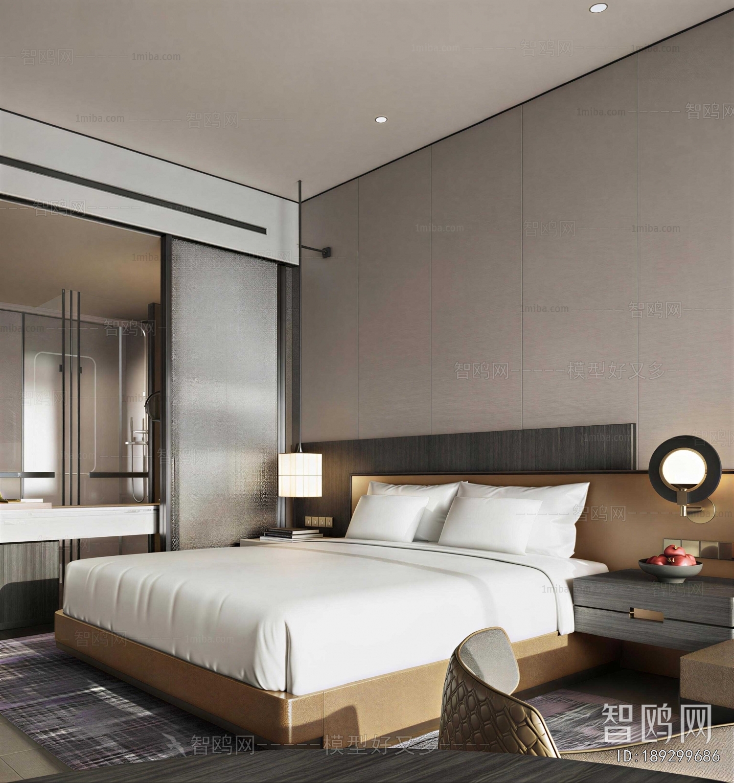 Modern Guest Room