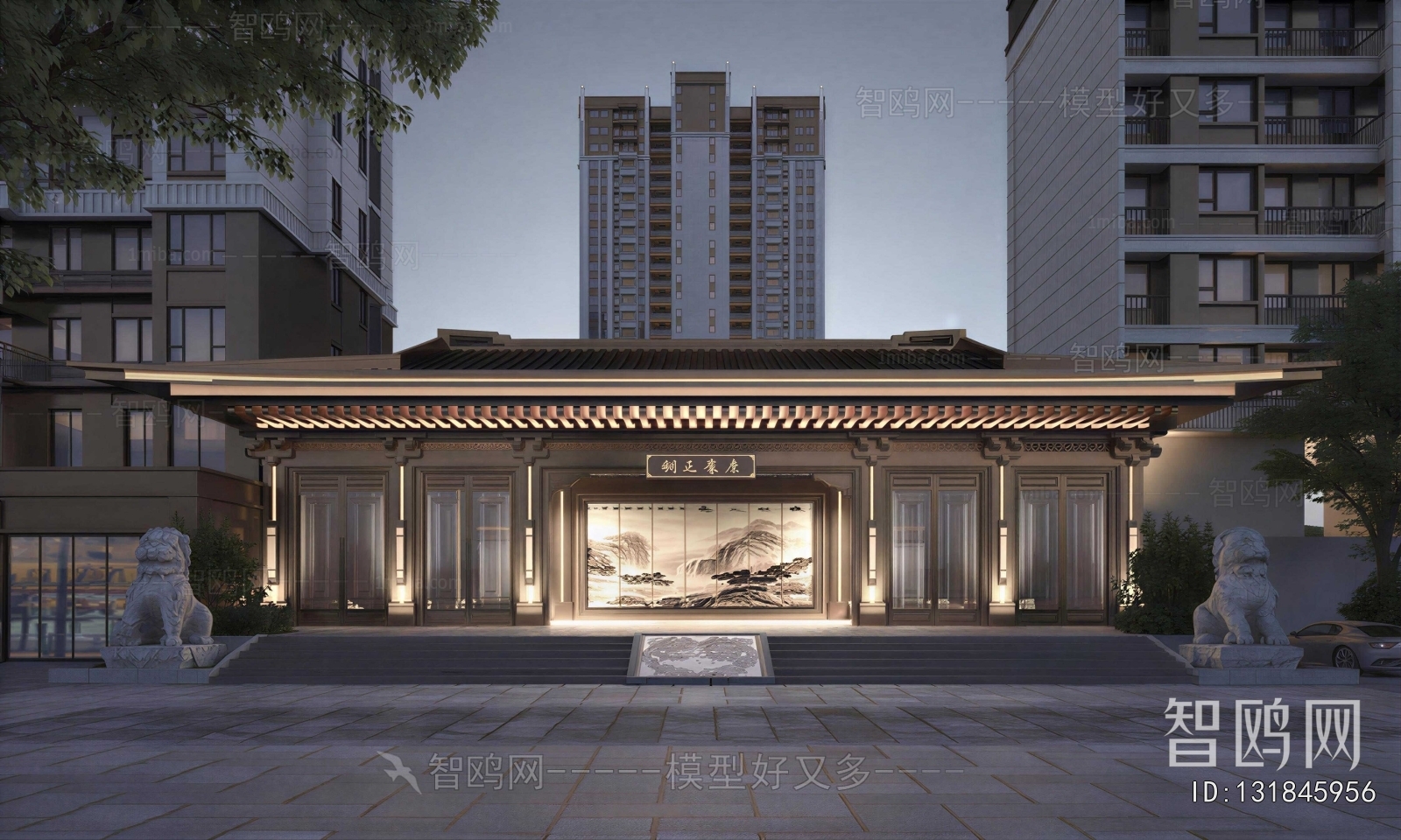 New Chinese Style Facade Element