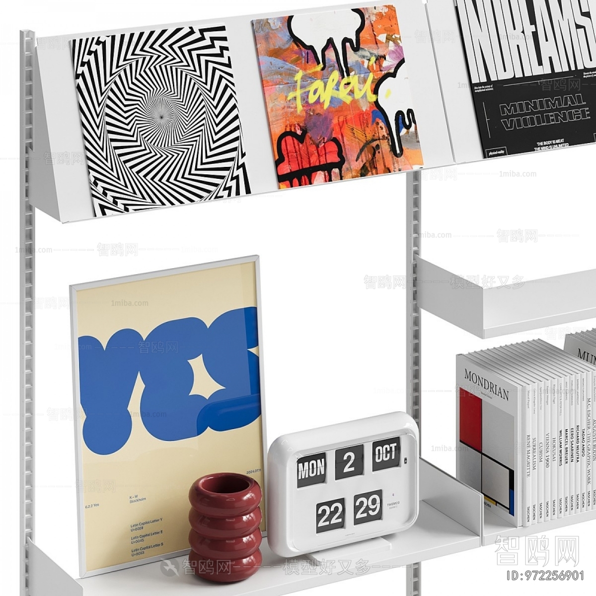 Modern Bookshelf