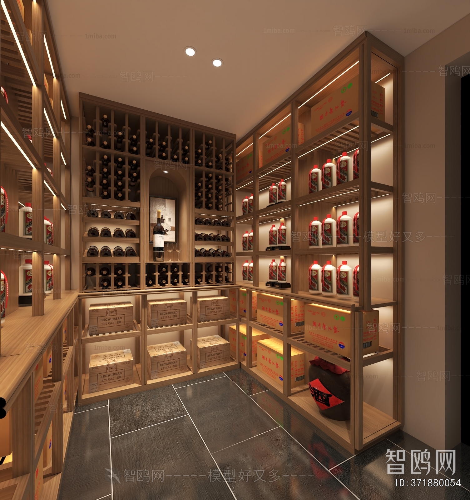 Modern Wine Cellar/Wine Tasting Room