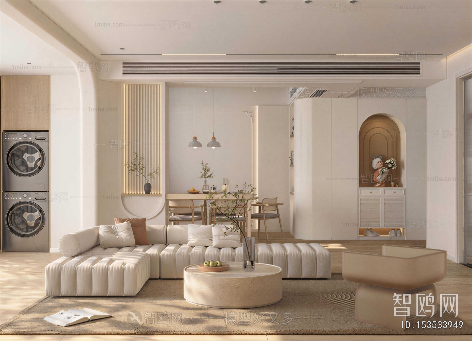 Japanese Style A Living Room