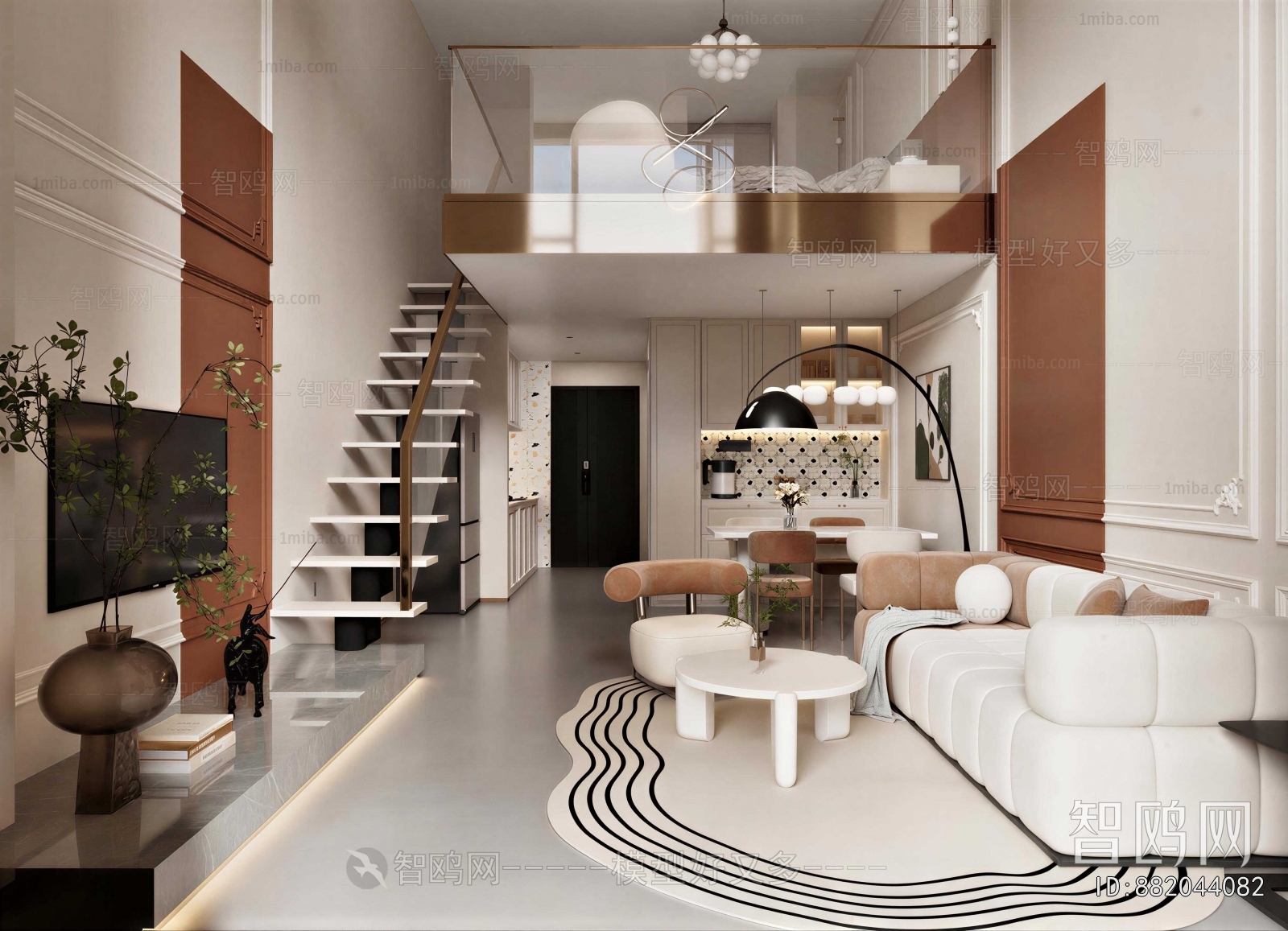 French Style A Living Room