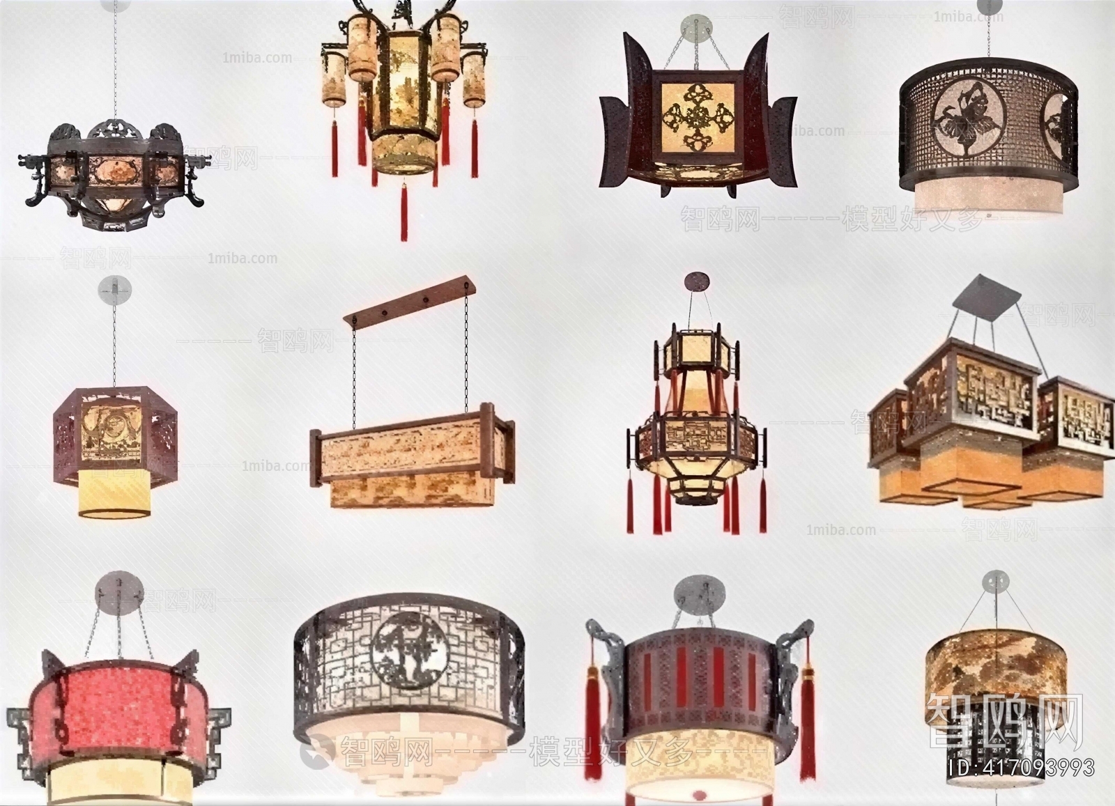 New Chinese Style Droplight