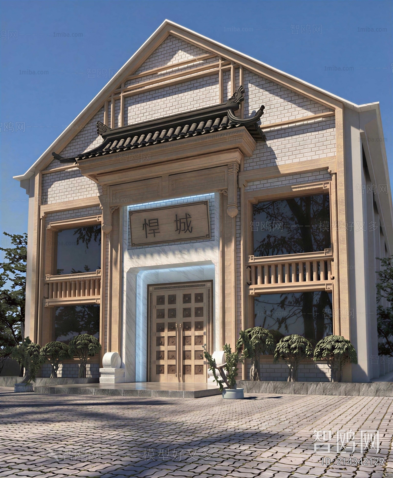 New Chinese Style Facade Element