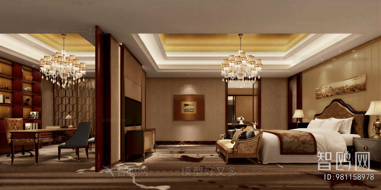 New Classical Style Bedroom