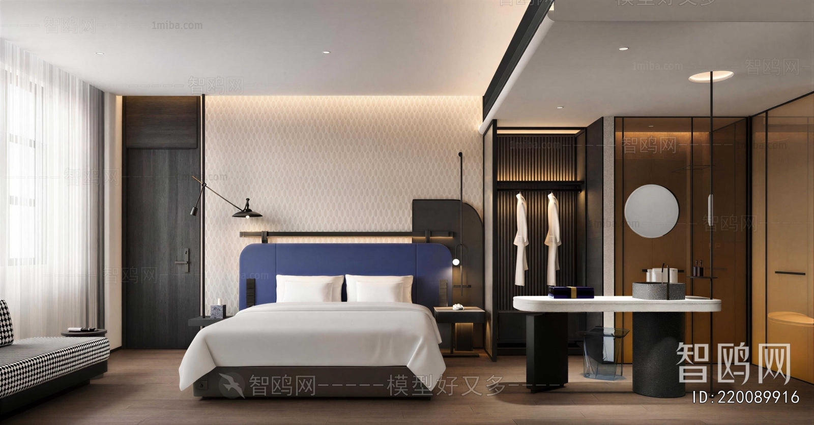 Modern Guest Room