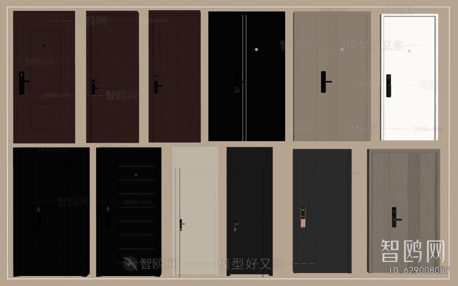 Modern Entrance Door