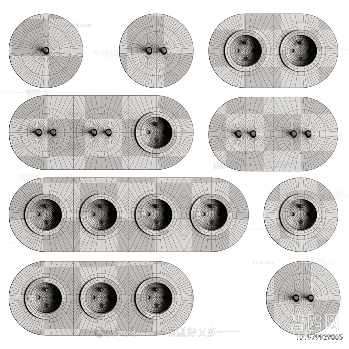 Modern Socket Panel