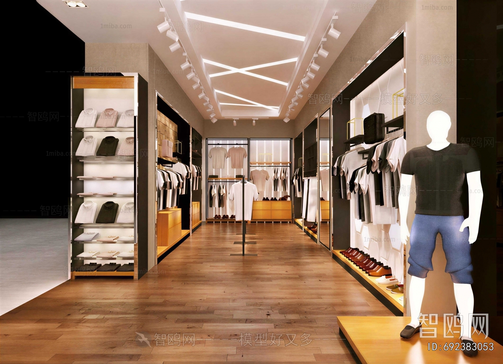 Modern Clothing Store